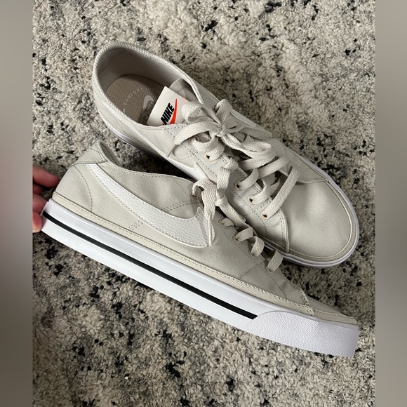 Nike Shoes - Womens Nike Court Legacy- Canvas- New-Size 11- Beige